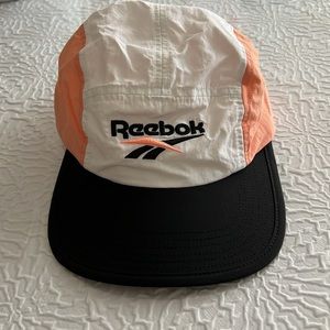 Reebok vintage retro running hat. Worn once. Like new. No discoloration.